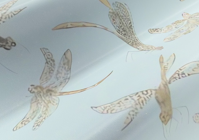 Dragonflies, Ripple - Twist&Fit Roman Blind - Image 4